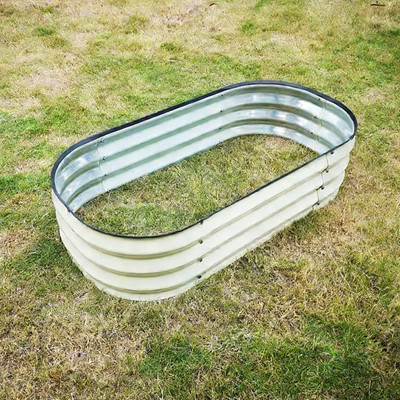 60 x 120CM Fast Assembly Creme Raised Garden Beds