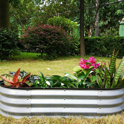 60 x 120CM Fast Assembly Sliver Raised Garden Beds