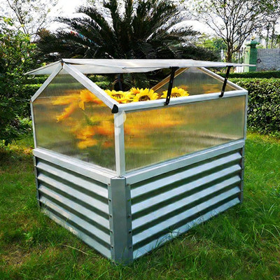 Wholesale Outdoor Aluminum Garden Bed Greenhouse